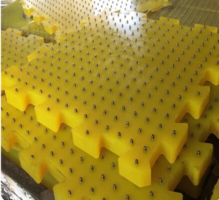 ポリウレタン製回転盤用滑り止めマット 引張強度45Mpa ISO9001 ドリリングリグプラットフォーム環境に適しています