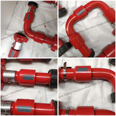 1 インチ 10 タイプ スウィーブルジョイント API 16C 作業圧 5000 PSI 油田掘削用