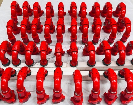 石油掘削 2 インチ 10 タイプ スウィーブルジョイント API 16C 標準と 5000 PSI 作業圧力