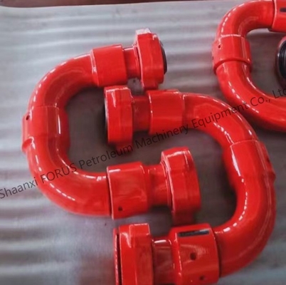 3 インチ10 タイプ スウィーベル 共同作業圧力 5000 PSI API 16C 標準鍛造プロセス 油田掘削のための COC 提供