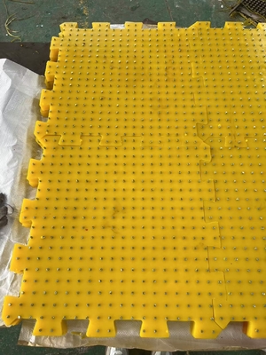 1MX1M リグ床の厚さ30MMPUの防滑表面床マット