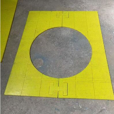 回転テーブル 防滑マット 材料 PU 掘削プラットフォームで使用