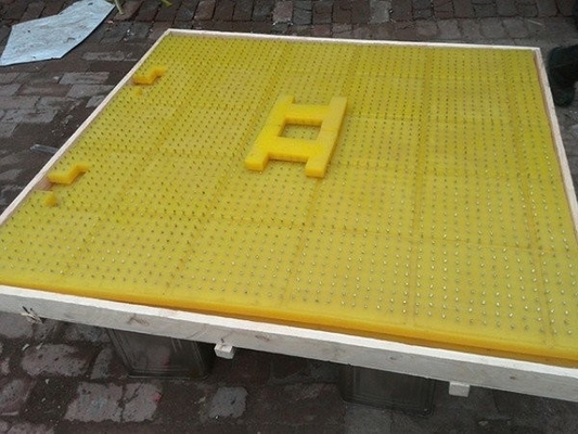 黄色い83&quot; X74」産業すべり止めのマットの石油開発